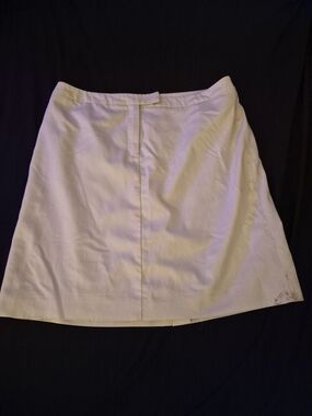 Jones New York Cream A-Line Skirt